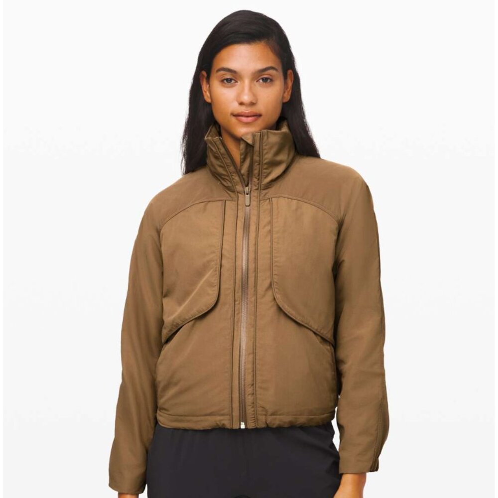 Lululemon Always Effortless Jacket — Size 6, Frontier